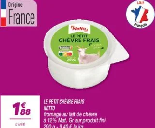 Le petit chèvre frais