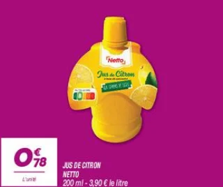 Jus de citron
