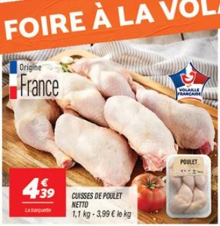 Cuisses de poulet