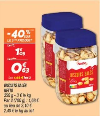 Biscuits salés