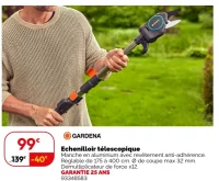 Echenilloir télescopique