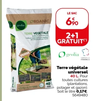 Terre végétale universel