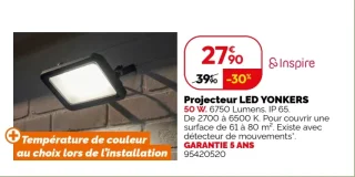 Projecteur LED YONKERS