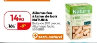 Allume-feu à laine de bois NATURIA