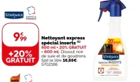 Nettoyant express spécial inserts STARWAX
