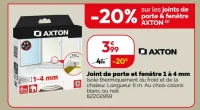 Joint de porte et fenêtre 1 à 4 mm AXTON