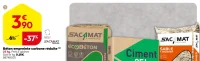 Béton empreinte carbone réduite Écobéton Sacamat