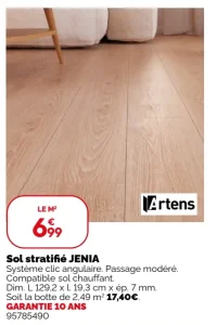 Sol stratifié JENIA Artens