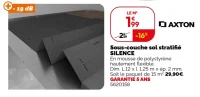 Sous-couche sol stratifié SILENCE AXTON