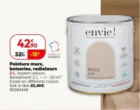 Peinture murs, boiseries, radiateurs envie!