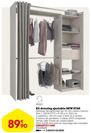 Kit dressing ajustable NEW STAR