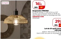 Suspension MIKONA