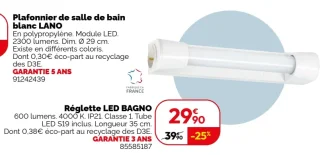 Réglette LED BAGNO
