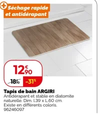 Tapis de bain ARGIRI