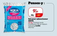Sel pour adoucisseur AQUA