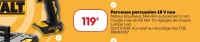 Perceuse percussion 18 V nue DeWalt