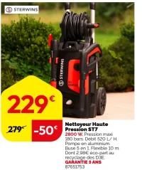 Nettoyeur Haute Pression ST7 Sterwins