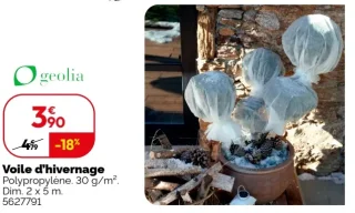 Voile d'hivernage Geolia