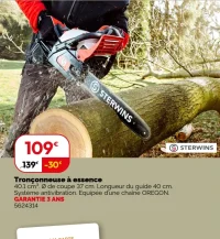 Tronçonneuse à essence Sterwins