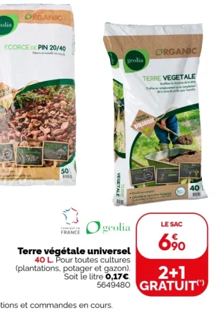 Terre végétale universel 40 L