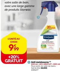 Starwax Anti-moisissures