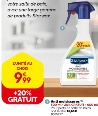 Starwax Anti-moisissures