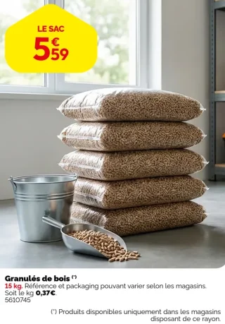 Granulés de bois