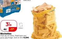 Bûchettes filet de 20 litres