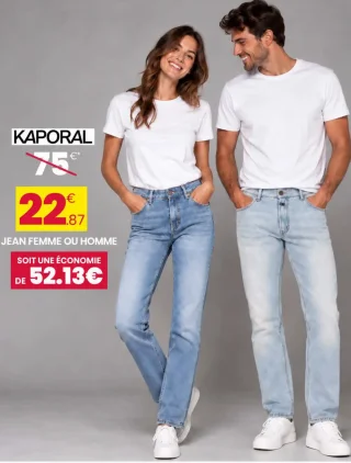 Jean femme ou homme Kaporal