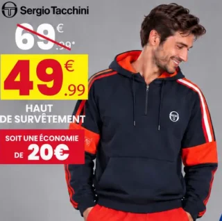Haut de survêtement homme Sergio Tacchini