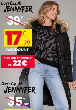 Doudoune Don't Call Me Jennyfer
