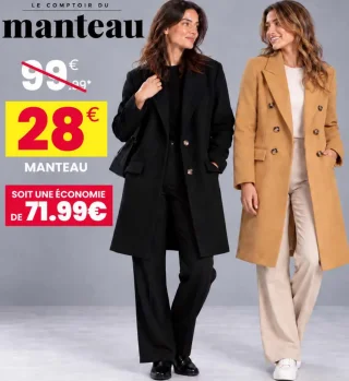 Manteau Le Comptoir du Manteau