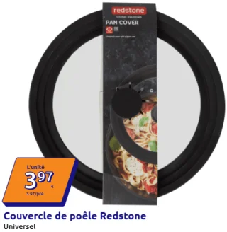 Couvercle de poêle Redstone Universel