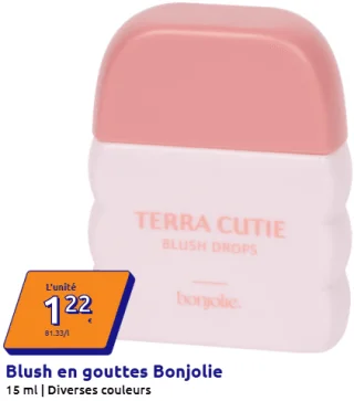 Blush en gouttes Bonjolie