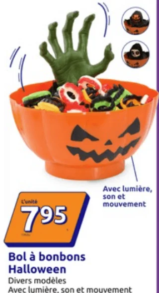 Bol à bonbons Halloween