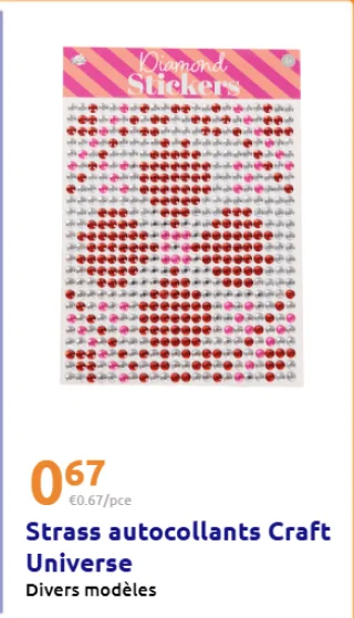 Strass autocollants Craft Universe