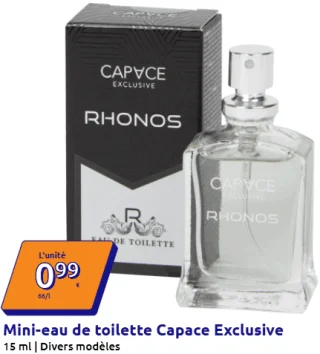 Mini-eau de toilette Capace Exclusive