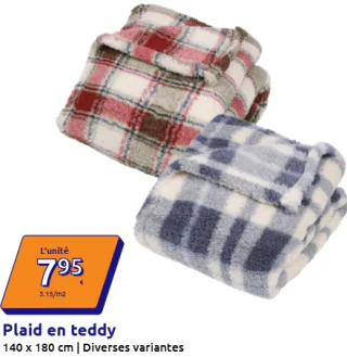 Plaid en teddy