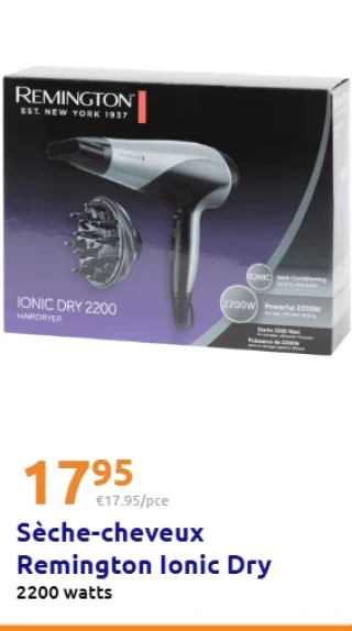 Sèche-cheveux Remington Ionic Dry