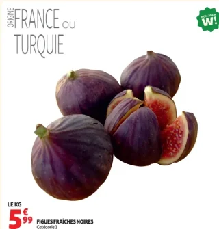 Figues fraîches noires Catégorie 1