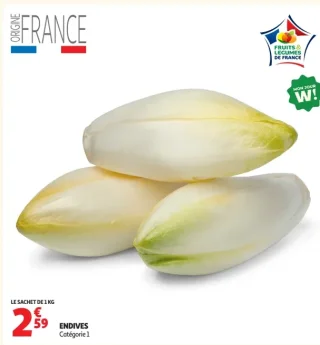Endives Catégorie 1