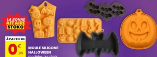MOULE SILICONE HALLOWEEN modèles au choix