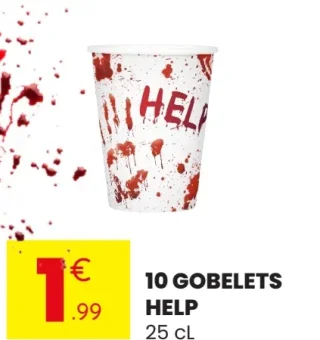 10 gobelets Help