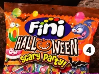 Bonbons Halloween Scary Party Fini