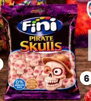 Sachets Pirate Skulls Fini