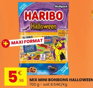 Mix mini bonbons Halloween Haribo Mini Mix