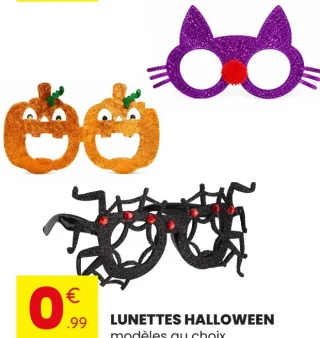Lunettes Halloween