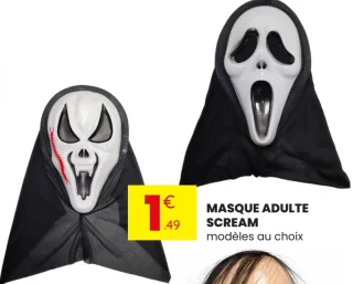 Masque Adulte Scream