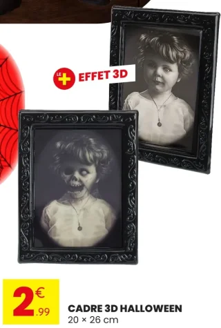 Cadre 3D Halloween