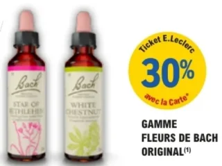 Gamme Fleurs de Bach Original